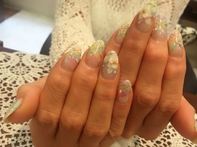 エングロー[Englow]さんのジェルネイル・クリアネイル・ウェディングに関するスナップフォト(ID:178733)