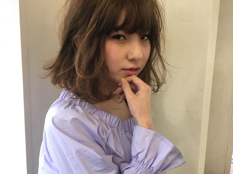 スタイル インデックス 茗荷谷店さんのボブ シースルーバング ナチュラルに関するスナップフォト Id Arine アリネ