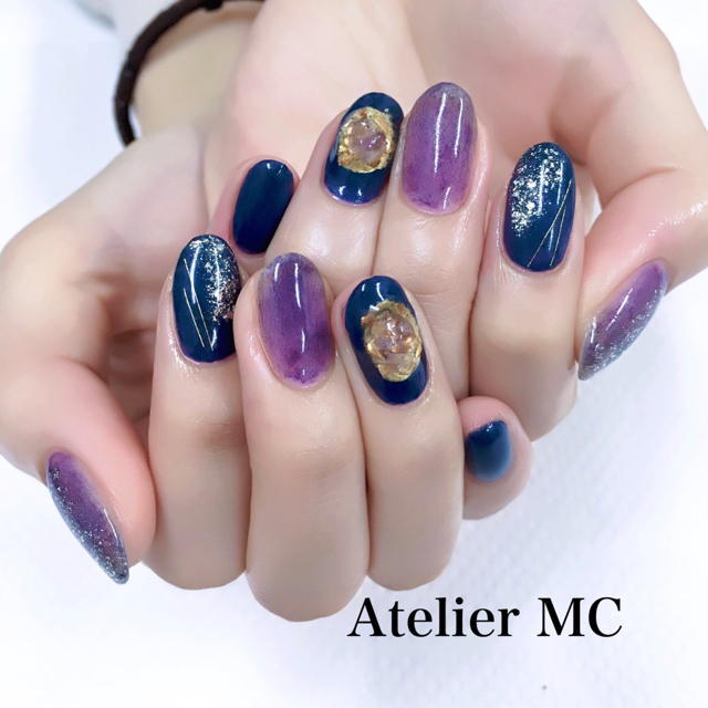Atelier Mc さんの冬ネイル 成人式ネイル 卒業式ネイルに関するスナップフォト Id Arine アリネ