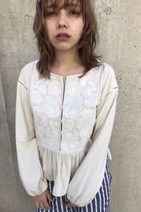 エルメ<Elme>さんのシースルーバング・アッシュに関するスナップフォト(ID:186621)