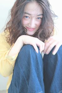 エクテ[ecouter]さんのセンターパート・セミロング・ガーリーに関するスナップフォト(ID:190887)