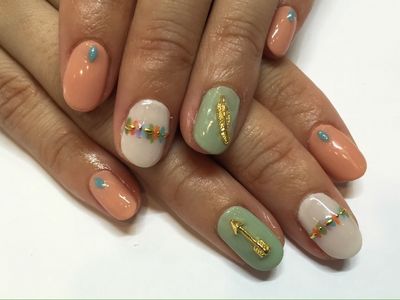 LiNA BeautyGardenさんのジェルネイルに関するスナップフォト(ID:218638)