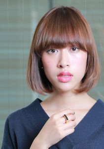 カミノア 銀座店<CAMINOIA>さんのボブ・ぱっつん・ガーリーに関するスナップフォト(ID:223623)