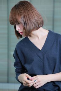 カミノア 銀座店<CAMINOIA>さんのボブ・ぱっつん・ガーリーに関するスナップフォト(ID:223696)