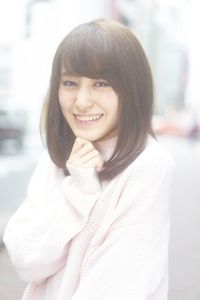 ヘアリゾートノア 銀座[hair resort Noah]さんのシースルーバング・ナチュラルに関するスナップフォト(ID:242356)