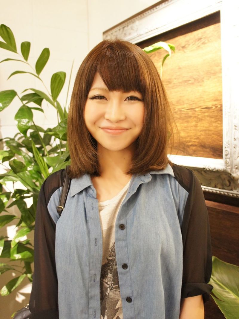 Merry 心斎橋 メリーシンサイバシ さんの流し前髪に関するスナップフォト Id Arine アリネ