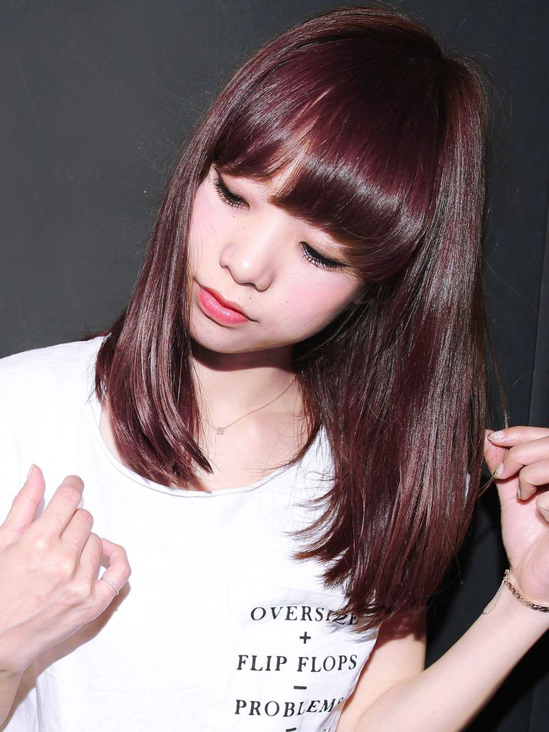 ヘアカラーはピンクアッシュで旬ガール グラデーションで差をつけよ Arine アリネ