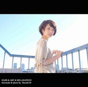 松永和樹さんのショートボブに関するスナップフォト(ID:317777)