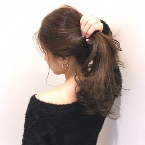 ren.1103さんの波ウェーブ・アッシュグレー・巻き髪に関するスナップフォト(ID:324886)