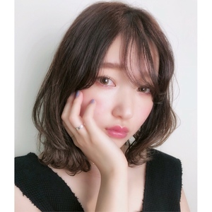 Takumi Kawahoriさんのボブ・グレージュカラー・ハイライトカラーに関するスナップフォト(ID:350696)