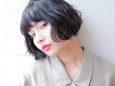 kazu_haya_さんのヘアアレンジ・束感・ボブに関するスナップフォト(ID:356458)