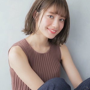 asato0909さんのボブ・シースルーバング・暗髪に関するスナップフォト(ID:381170)