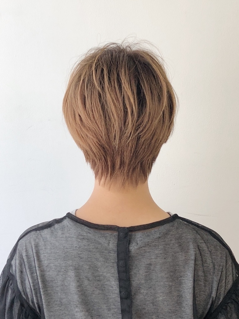 Kazufumi Ohashiさんのヘアカラー ヘアアレンジ ベリーショートに関するスナップフォト Id 3994 Arine アリネ