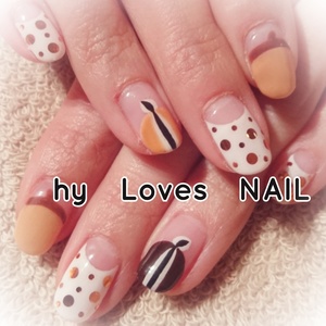 吉田弘毅さんのショート・秋ネイル・ネイルサロンに関するスナップフォト(ID:400213)