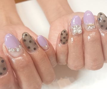 Nailsalon Rosemindさんのジェルネイル・ビジューネイルに関するスナップフォト(ID:402931)