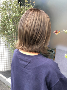 ren.1103さんの波ウェーブ・3dカラー・アッシュグレーに関するスナップフォト(ID:470854)