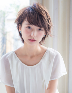 Fringe染谷正さんのショートウルフ・ガーリー・ナチュラルに関するスナップフォト(ID:580563)