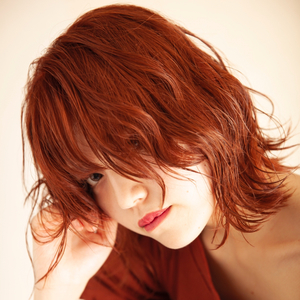 佐藤　公則／NAGON STYLEさんのオレンジベージュ・マッシュウルフ・ネオウルフに関するスナップフォト(ID:592438)