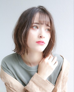 kazu_haya_さんのヘアアレンジ・ハイライトカラー・ボブに関するスナップフォト(ID:613805)