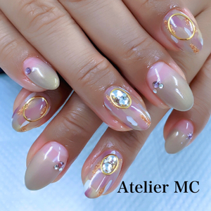 〜Atelier MC 〜さんのジェルネイル・ネイルデザイン・成人式ネイルに関するスナップフォト(ID:667041)