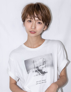 Fringe染谷正さんのアッシュ・ショートに関するスナップフォト(ID:809747)