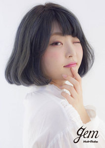 gem元町トアウエストさんのボブ・アッシュ・ハイライトに関するスナップフォト(ID:853373)