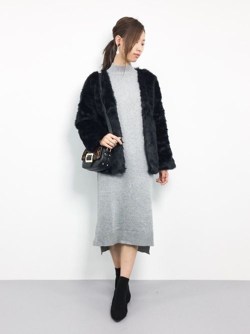 もこもこが愛らしいファージャケットの秋冬トレンドコーデはこれだ Arine アリネ