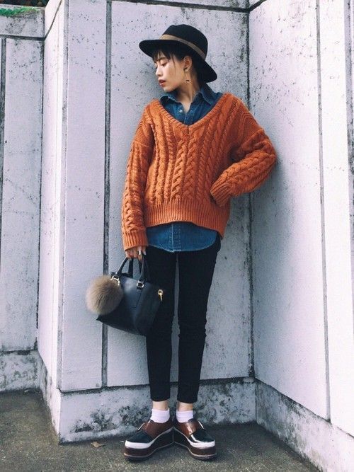 デニムシャツの年版コーデ特集 春夏秋冬で着まわし方解説 Arine アリネ