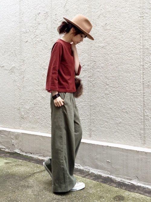 ワイドパンツを秋冬らしくコーデする 着こなしのヒント24選を解説 Arine アリネ