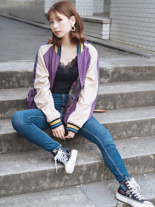 日本の髪型のアイデア 無料印刷可能スカジャン コーデ メンズ